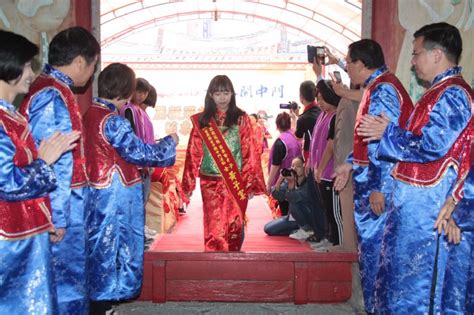 開中門|苗栗文昌祠士子開中門祭聖 30名士子光耀門楣 